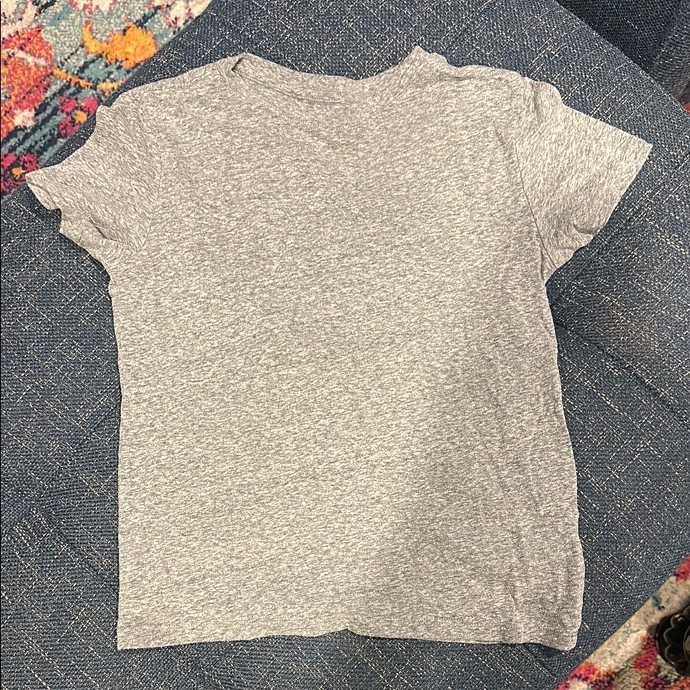 Gray Casual T-Shirt